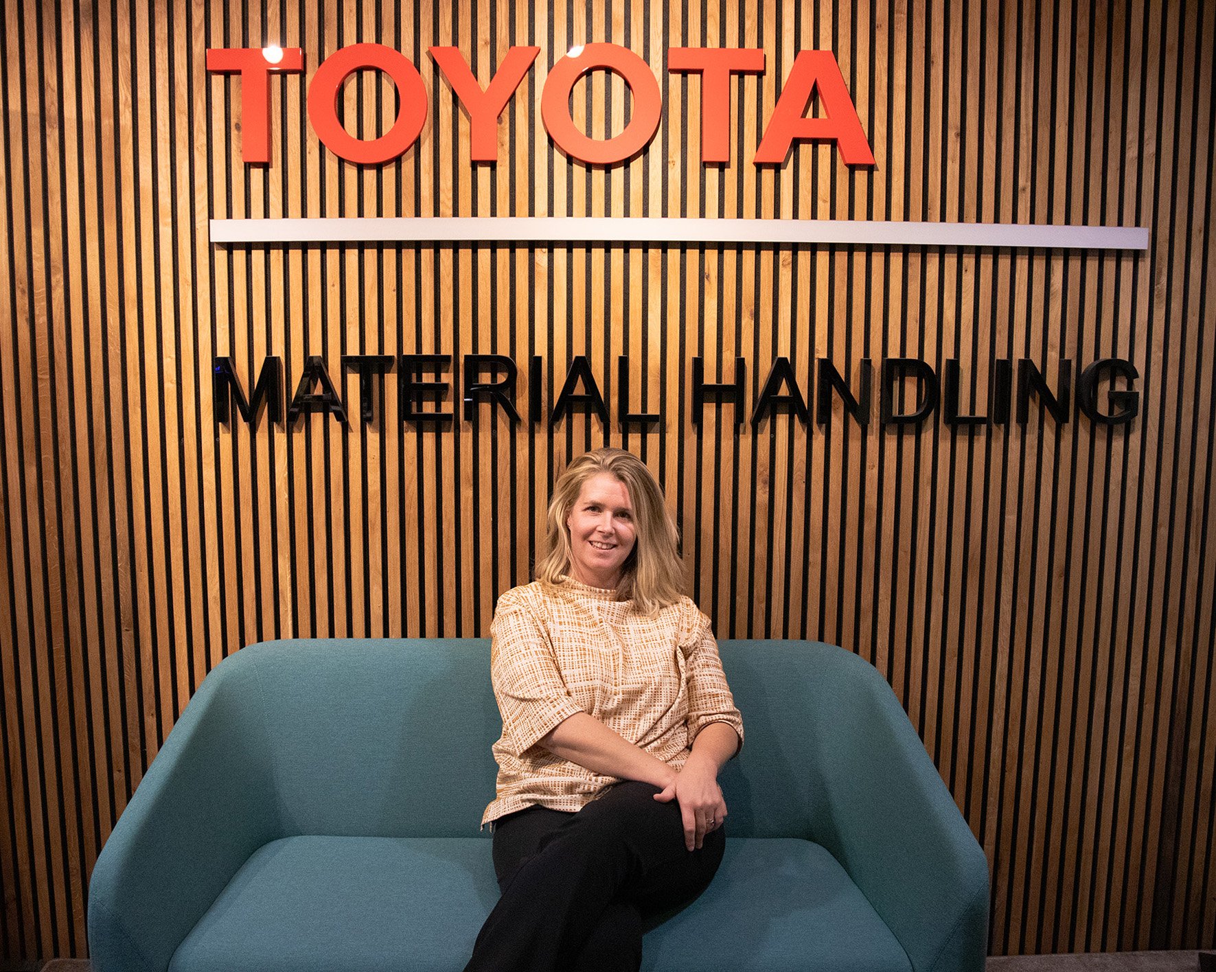 Lisa Högman, processansvarig på Toyota Material Handling