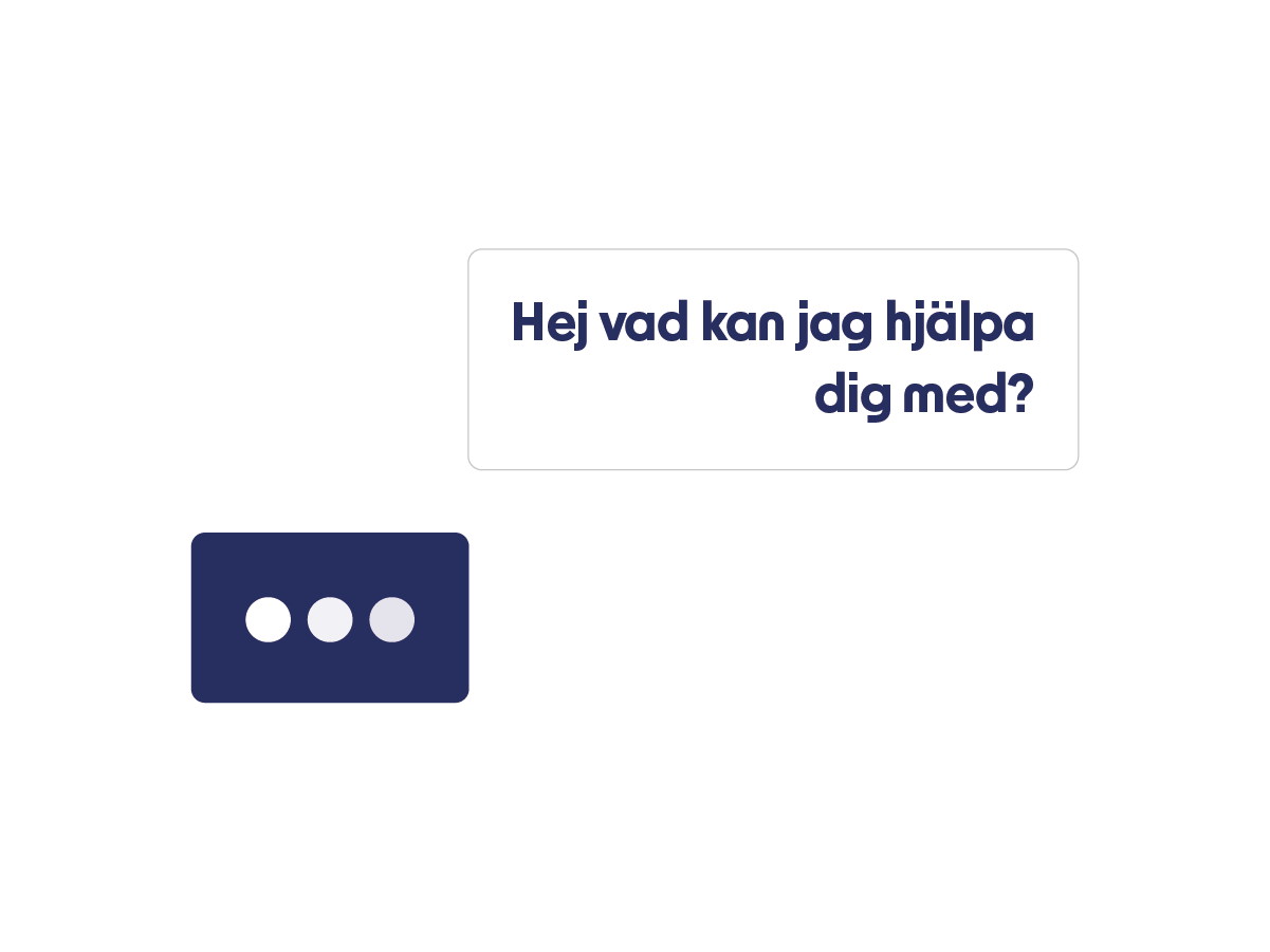 Kundos svar på chatbot