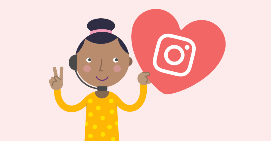 Svara på Instagram via Kundo