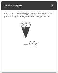 öppettider