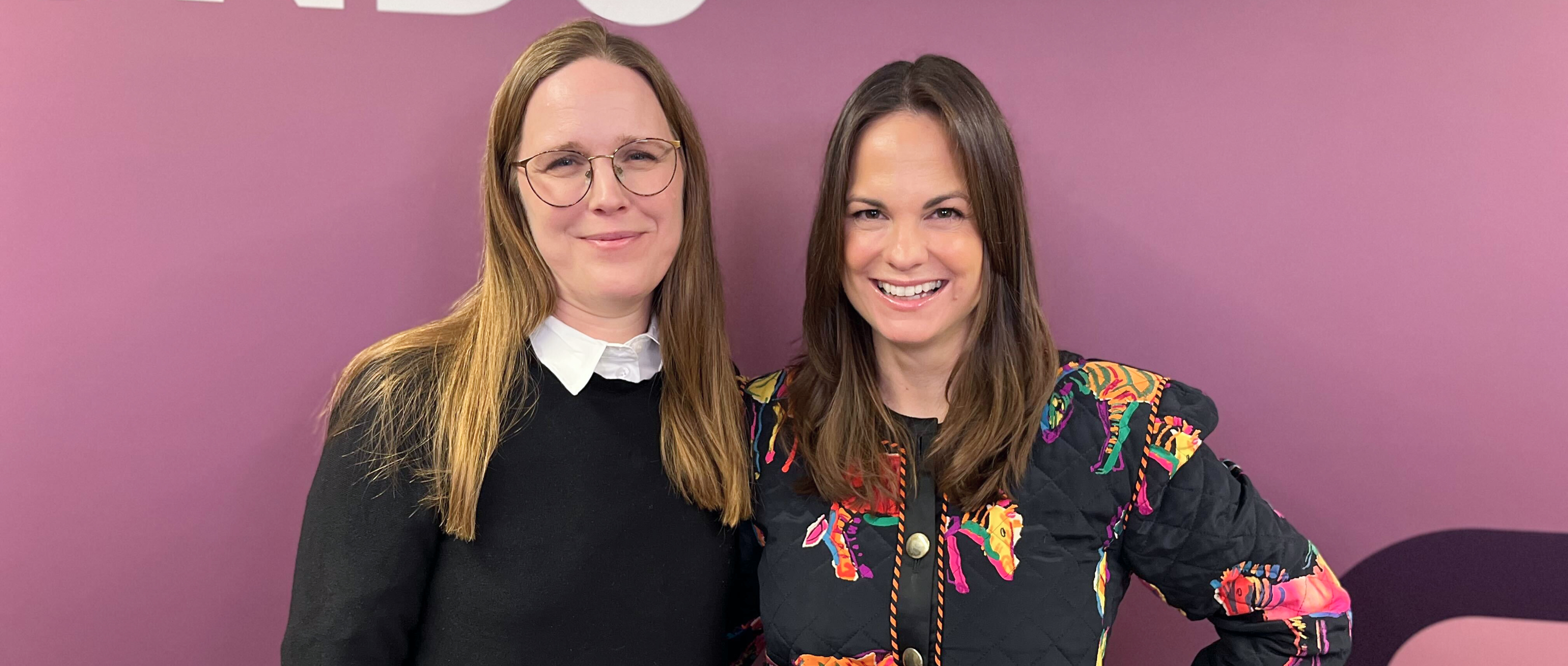 Sara Manding Holm CPO på Kundo, och Sofia Alexus VD på Kundo